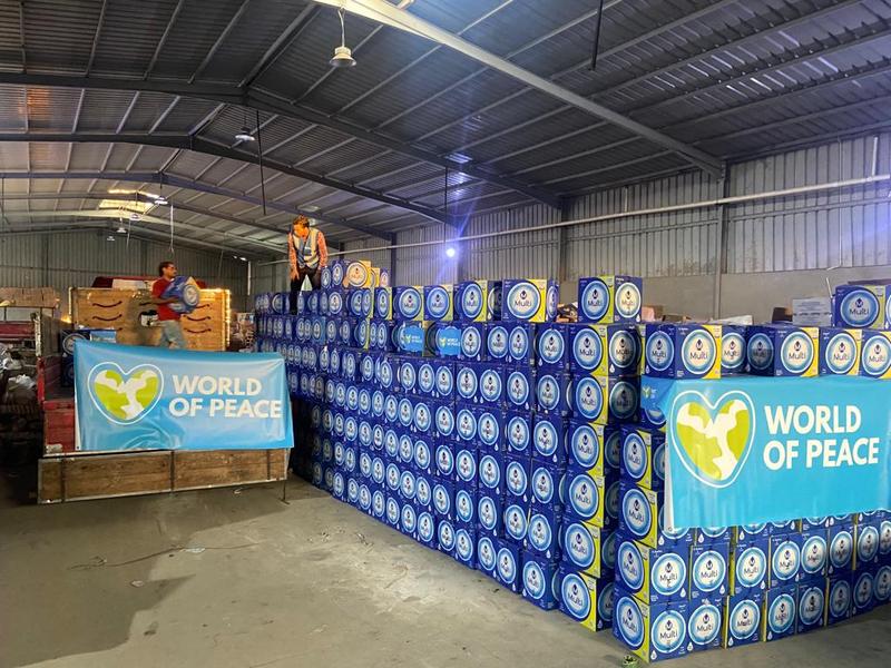 121.500 Liter Wasser für Gaza!